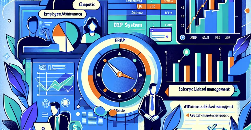 员工考勤总混乱？ERP系统的考勤与薪资联动管理操作指南  